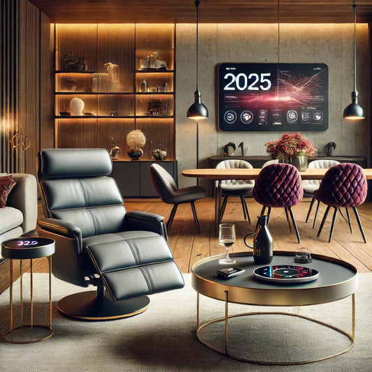 Modern 2025 furniture trends featuring sustainable, smart, and minimalist designs for stylish home interiors.