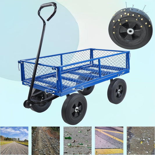 Tools cart Wagon Cart Garden cart trucks make it easier to transport firewood