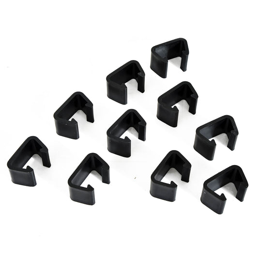 Furniture Clips, Outdoor Sectional Couch Connectors, Wicker Furniture/Chair Clamps for a Module Patio Sofa, Set of 10