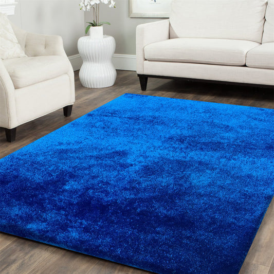 'Fuzzy Shaggy' Hand Tufted Area Rug