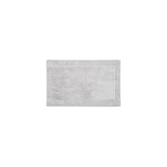 100% Cotton Tufted 3000GSM Reversible Bath Rug Grey 21x34'